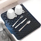 🍽️ 50% OFF NOW! ✨ No-Spill Silicone Worktop Saver - Heat-Resistant & Non-Slip Drying Mat with Drainage Groove 💧🧽