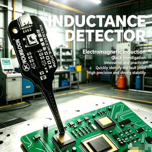 📙 BUY 2 GET 1 FREE! ⚙️ In-Circuit Inductor Tester – One-button rapid diagnosis & clear indicator ✨