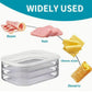 🥗 BUY 3 GET 1 FREE! 🧊 3‑Layer Fridge Crisper – Clear, reusable & stackable ✨