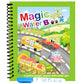 🧠 BUY 1 GET 1 FREE! ✨ Magic Water Book - Reusable Coloring with Invisible Patterns Revealed by Water Pen for Endless Educational Fun 🎨📚