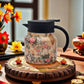 🍵 50% OFF NOW! 🥳 Insulated Teapot with Strainer – Brew whole leaf tea freely – Stays hot for hours, pours perfectly – your quiet moment companion 🍂☕