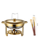 🔥 69% OFF NOW! 🎄 Stainless Steel Chafing Dish Buffet Set - Even Heat & Durable, Perfect for Holiday Gatherings and Parties ✨