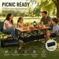 🏕️ 50% OFF NOW! 🪑 Portable Camping Table – Folding, carbon steel & quick setup – Perfect for camping, picnics & outdoor dining ☀️