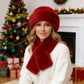 🧣 60% OFF NOW! 🎁 Fluffy Fur Bucket Hat + Scarf Set – Ultra Warm, Stylish & Limited Stock (Only 29 Left) ❄️