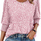 👚 50% OFF NOW! ☀️ Blouses for Women – Dressy Casual 3/4 Length Sleeve Tops with Smocked Cuffs – Flowy, elegant & perfect for work, brunch or summer outings 🌼