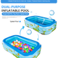 🏊 50% OFF NOW! 🎉 Children's Inflatable Pool – Sturdy PVC & easy setup – Perfect for backyard fun on hot days – safe and colourful for kids 🌞✨