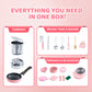 👧🏻 50% OFF NOW! 🎁 Children's Real Cooking Mini Kitchen Toy Set - 22 PCS with Light & Sound, Perfect Gift for Creative Play 🍳✨