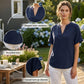 👕 50% OFF NOW! 🌸 Fashion Loose Solid Color Short Sleeve Top – Soft, breathable & perfect for daily wear, layering or warm spring days 🌿