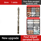 🔧 Save 50%! ⚡ 4-Flute Eccentric Drill Bit Kit – Titanium-coated & multi-material ✨
