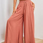 👖 50% OFF NOW! 🔥 Solid-Color Wide-Leg High-Waisted Pants – Flowy, flattering & perfect for summer – breezy and versatile ✨