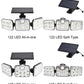 🏠 Save 50%! 🌟 Solar Spotlight – 138 LEDs, warm/cool light & no wiring ✨