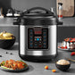 🍲 50% OFF NOW! ⚡ 6L Electric Pressure Cooker – 9-in-1 Programmes, Stainless Steel, Fast & Energy-Saving for Healthy Family Meals 🍛