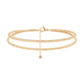 ⭐ 50% OFF NOW! 💦 Dainty Layered Waterproof Anklet – Delicate chains, waterproof & tarnish-free – Perfect for beach, pool & daily wear ✨