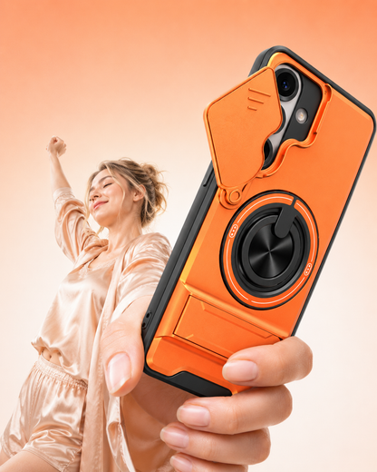 📱 50% OFF NOW! ⏰ Samsung Phone Case – Heavy-duty with camera cover & ring stand – Shockproof, precise cutouts & 360° rotating grip – all-around protection 🔒