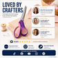 ✂️ Save 50%! 🧵 Pinking Shears – Serrated blades & versatile for crafts ✨
