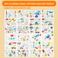 🎨 50% OFF! ✨ CHILDREN'S DRAWING ROLL - 30ft Paper with 12 Colors, Portable Design for Creative Fun, Ideal Gift for Young Artists 🎁👧