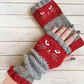 🧤 50% OFF NOW! 🐱 Women's Knitted Cat Gloves - Cute & Functional, Perfect for Cold Days and Phone Use ✨