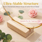 🌸 Save 50%! ✨ Gold Decorative Hoop – Wooden stand & elegant ✨