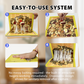 🐭 BUY 3 GET 2 FREE! ✨ Extra Large Rat Glue Trap Pads - Non-Toxic Adhesive with Reusable Surface for Effective Rodent Control 🚫🧀