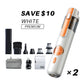 🛒 50% OFF HOT SALE! ✨ 5-in-1 Smart Handheld Vacuum Cleaner - 15KPA Power & 4 Attachments for Car/Home Deep Cleaning 🚗🏠