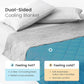 🛏️ 50% OFF NOW! ❄️ Breathable Printed Washable Summer Cooling Comforter – Lightweight & soft – Keeps you cool, machine washable – perfect for hot nights or travel 🌙
