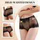 🩲 50% OFF NOW! 🧶 Women's Hand-Crocheted Lace High-Rise Boxer Briefs – Breathable, Vintage Style & Comfortable Fit 🌸