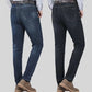 👖 50% OFF NOW! 💥 Men's Elastic High Waist Straight Leg Jeans – Stretch cotton & breathable – Classic fit, perfect for daily wear or casual office – comfortable and stylish ✨