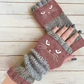 🧤 50% OFF NOW! 🐱 Women's Knitted Cat Gloves - Cute & Functional, Perfect for Cold Days and Phone Use ✨