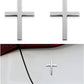 💥 BUY 1 GET 1 FREE! 🚗✝️ Metal Jesus Christ Cross Badge Stickers – 3D Self-Adhesive Car Scratch Cover 🌟