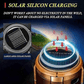 🔈 50% OFF NOW! 🌞 Portable Stretchable Solar Electric Fan + Emergency Light – Rechargeable, 360° Rotation & Perfect for Outdoor/Camping 🔋🌀📦