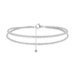⭐ 50% OFF NOW! 💦 Dainty Layered Waterproof Anklet – Delicate chains, waterproof & tarnish-free – Perfect for beach, pool & daily wear ✨