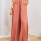 👖 50% OFF NOW! 🔥 Solid-Color Wide-Leg High-Waisted Pants – Flowy, flattering & perfect for summer – breezy and versatile ✨