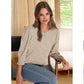 👚 50% OFF NOW! ☀️ Blouses for Women – Dressy Casual 3/4 Length Sleeve Tops with Smocked Cuffs – Flowy, elegant & perfect for work, brunch or summer outings 🌼