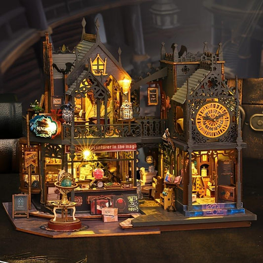 🎉 60% OFF NOW! 🏰 3D Wooden Puzzle DIY Book Nook Kit – Handmade assembly, intricate details & perfect bookshelf décor – Ideal for craft lovers & home display 🎨