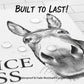🖼️ 60% OFF NOW! 🚽 Funny Bathroom Wall Art – “Nice Ass” Donkey Print, Humorous Home Decor & Water-Resistant 🏠✨