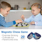♟️ 50% OFF NOW! 🧲 Magnetic Chess Game - Portable & Foldable Design with Secure Pieces for Travel/Home, Ideal Gift for Strategy Lovers 🎁✨