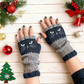 🧤 50% OFF NOW! 🐱 Women's Knitted Cat Gloves - Cute & Functional, Perfect for Cold Days and Phone Use ✨