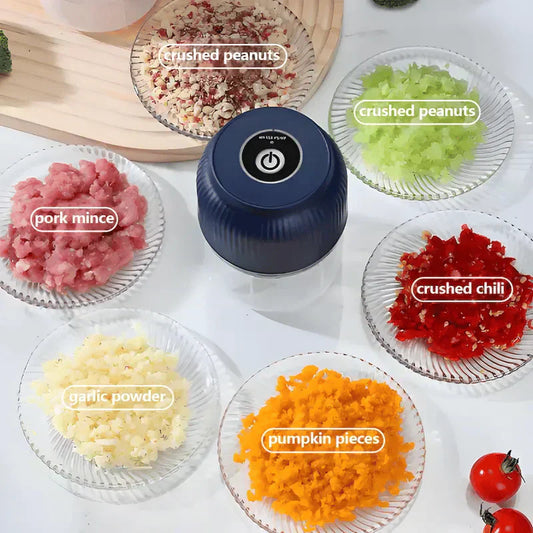 🧄 50% OFF! ⚡ Cordless Mini Electric Garlic Chopper – Powerful & Efficient, Easy Clean & Perfect for Kitchen 🔪
