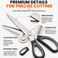 ✂️ Save 50%! 🧵 Serrated Sewing Scissors – Ultra‑sharp, zigzag cuts & comfort grip ✨