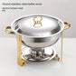 🍲 50% OFF NOW! ✨ Stainless Steel Chafing Dish Buffet Set – Professional-Grade, Food Safe & Portable for Weddings, Parties & Events 🎉