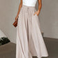 👖 50% OFF NOW! 🔥 Solid-Color Wide-Leg High-Waisted Pants – Flowy, flattering & perfect for summer – breezy and versatile ✨