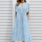 👗 50% OFF NOW! 💃 Women's Elegant V-Neck Hollow-Out Solid Dress – Flattering cut, breathable fabric & perfect for summer parties or date nights ✨