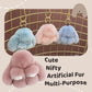 🐰50% OFF NOW! 🏆 Handmade Soft Bunny PomPom Charms – Adorable Design, Premium Yarn & Perfect for Bags/Keys 🎀