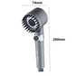 🚿 BUY 2 GET 1 FREE! ✨ Multi-functional High Pressure Shower Head Set - 5 Spray Modes with Water-Saving Technology for Spa-like Experience 💦🌟