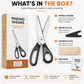 ✂️ Save 50%! 🧵 Serrated Sewing Scissors – Ultra‑sharp, zigzag cuts & comfort grip ✨