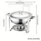 🍲 50% OFF NOW! ✨ Stainless Steel Chafing Dish Buffet Set – Professional-Grade, Food Safe & Portable for Weddings, Parties & Events 🎉