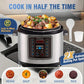 🍲 50% OFF NOW! ⚡ 6L Electric Pressure Cooker – 9-in-1 Programmes, Stainless Steel, Fast & Energy-Saving for Healthy Family Meals 🍛