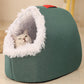 🛏️ 50% OFF HOT SALE! ✨ Pet Cozy Warm Cave Bed - Ultra-Soft Plush Igloo Design with Breathable Warmth for Cats & Small Dogs 🐾💤