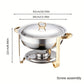 🍲 50% OFF NOW! ✨ Stainless Steel Chafing Dish Buffet Set – Professional-Grade, Food Safe & Portable for Weddings, Parties & Events 🎉