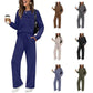 👚 60% OFF NOW! 🧵 Women‘s Crew Neck Top & Drawstring Pants Set – Comfortable, Versatile & Casual Chic 👖